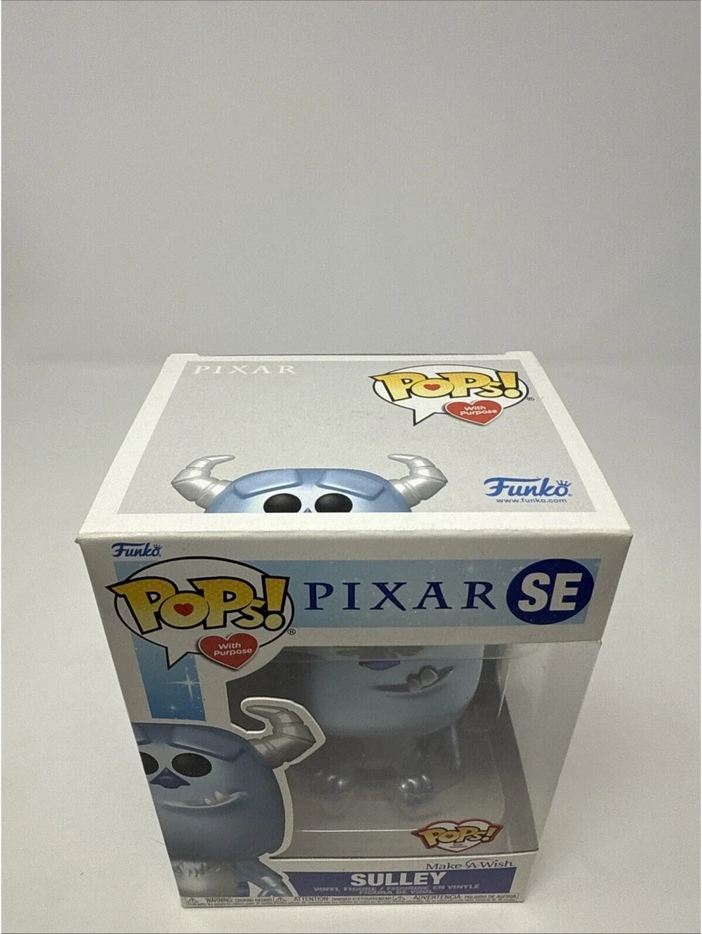 Funko Pop! Sulley Blue Metallic Make-A-Wish with Purpose Monsters